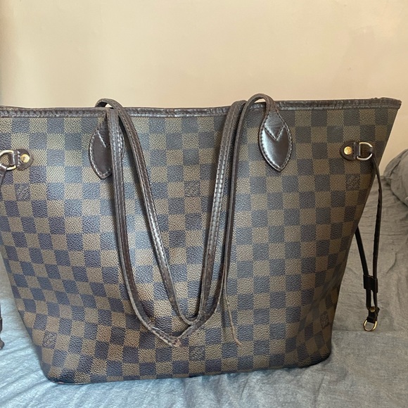 LOUIS VUITTON | Authentic Neverfull MM Damier - Picture 10 of 15